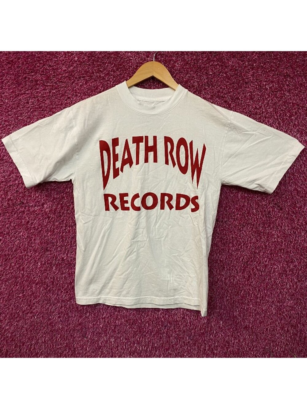 Death Row Records Logo Graphic T-Shirt Small